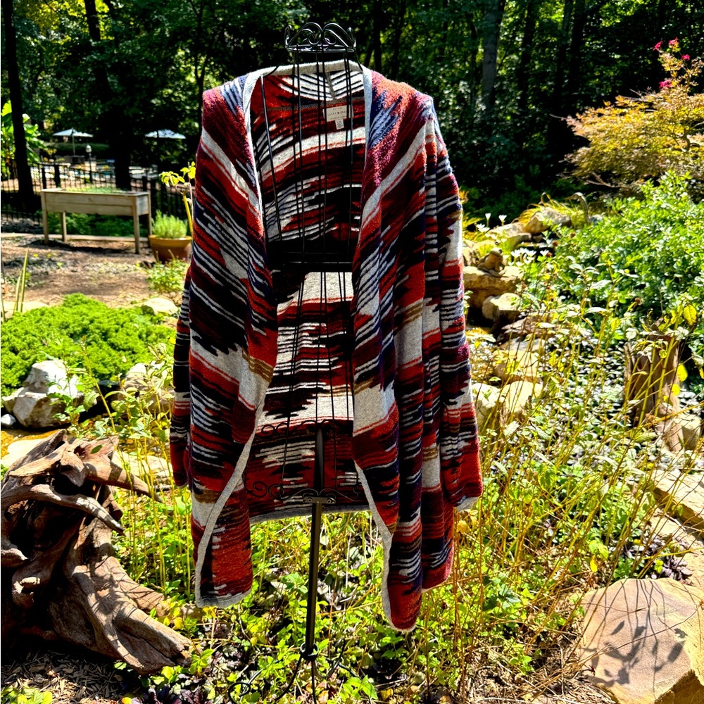 Lucky 🍀 Brand Large long cardigan EUC!